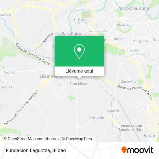 Mapa Fundación Laguntza