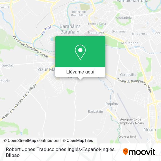 Mapa Robert Jones Traducciones Inglés-Español-Ingles