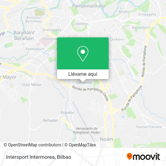 Mapa Intersport Intermorea