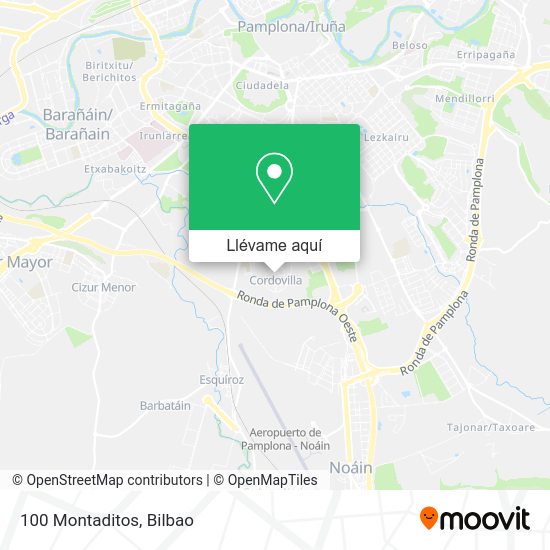 Mapa 100 Montaditos