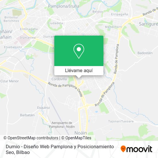 Mapa Dumio - Diseño Web Pamplona y Posicionamiento Seo