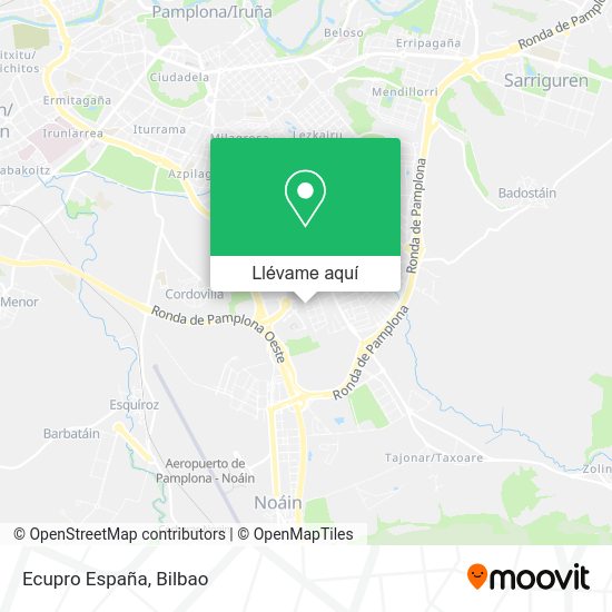 Mapa Ecupro España