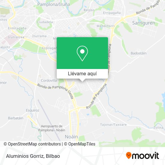 Mapa Aluminios Gorriz