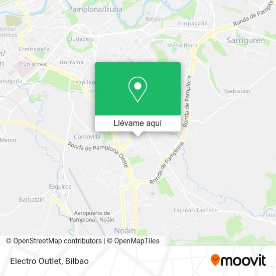 Mapa Electro Outlet