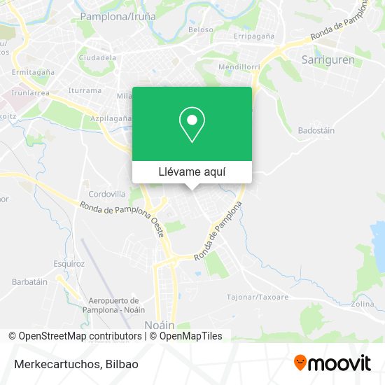Mapa Merkecartuchos