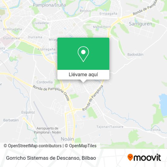 Mapa Gorricho Sistemas de Descanso