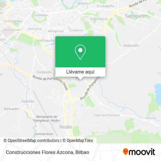 Mapa Construcciones Flores Azcona