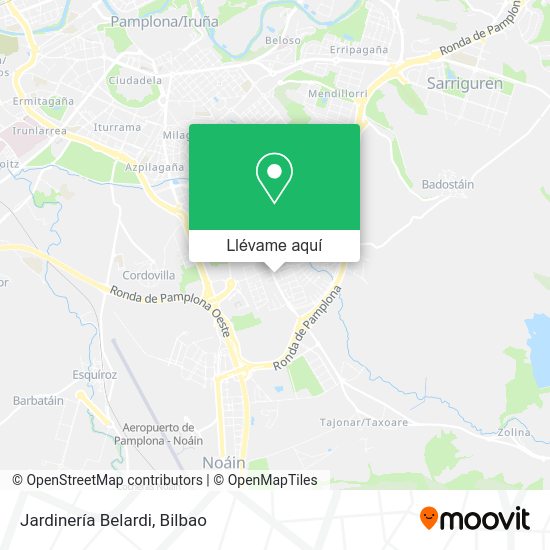 Mapa Jardinería Belardi