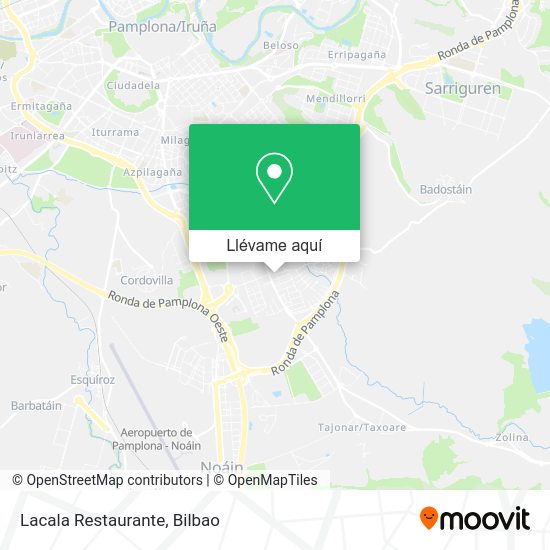 Mapa Lacala Restaurante