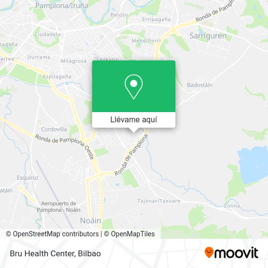 Mapa Bru Health Center