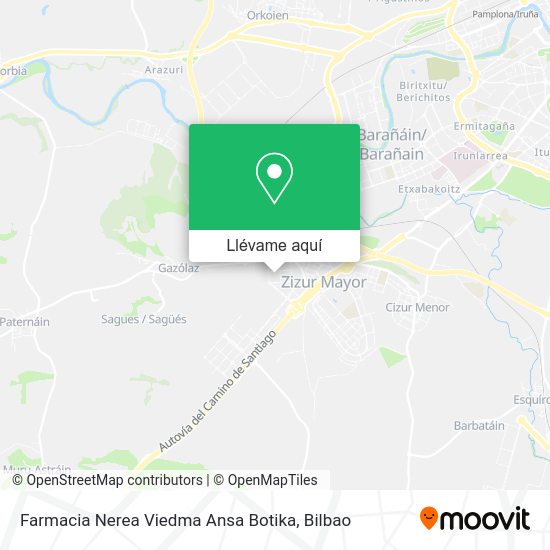 Mapa Farmacia Nerea Viedma Ansa Botika