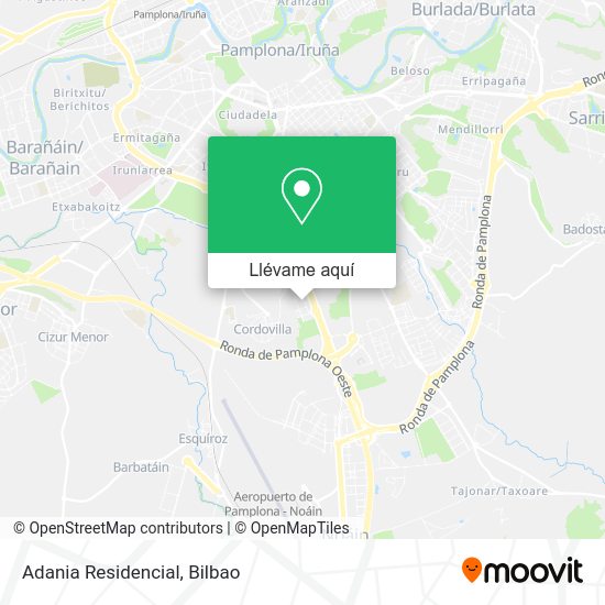 Mapa Adania Residencial