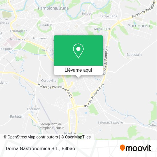 Mapa Doma Gastronomica S.L.