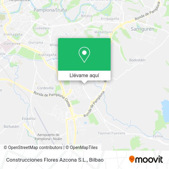 Mapa Construcciones Flores Azcona S.L.