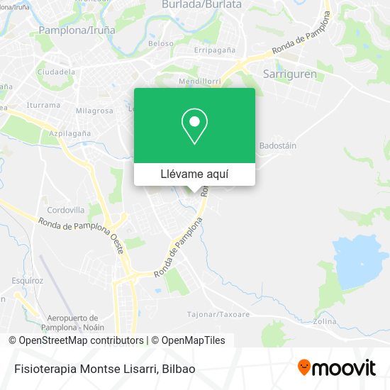 Mapa Fisioterapia Montse Lisarri