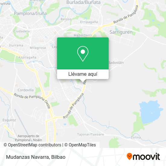 Mapa Mudanzas Navarra