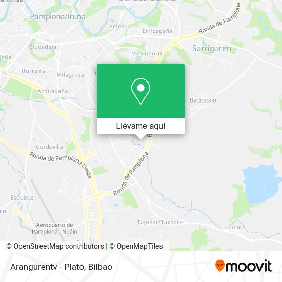 Mapa Arangurentv - Plató