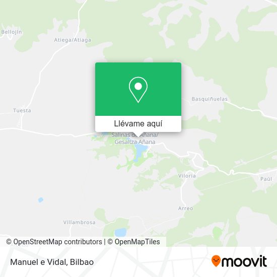 Mapa Manuel e Vidal