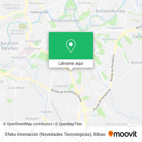 Mapa Efeks Innovación (Novedades Tecnológicas)