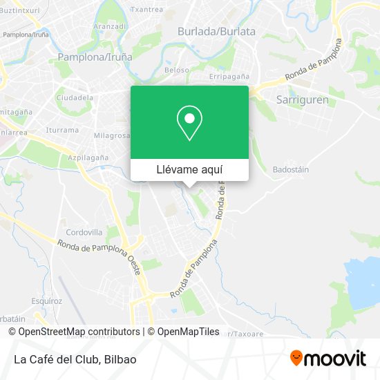 Mapa La Café del Club