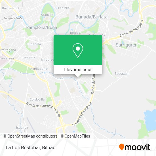 Mapa La Loli Restobar