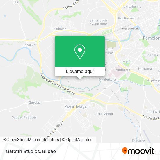 Mapa Garetth Studios