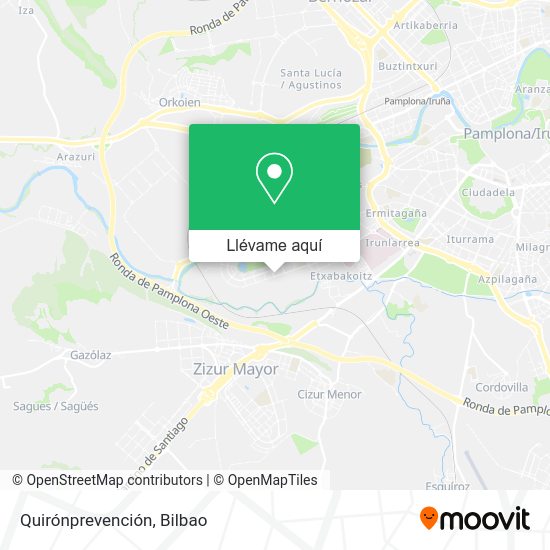 Mapa Quirónprevención