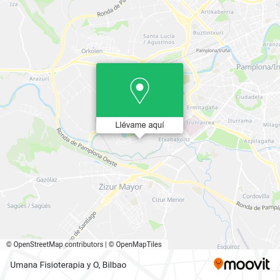 Mapa Umana Fisioterapia y O