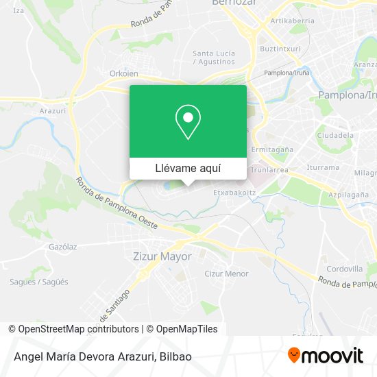 Mapa Angel María Devora Arazuri