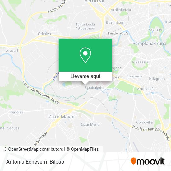 Mapa Antonia Echeverri