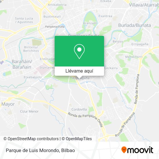 Mapa Parque de Luis Morondo