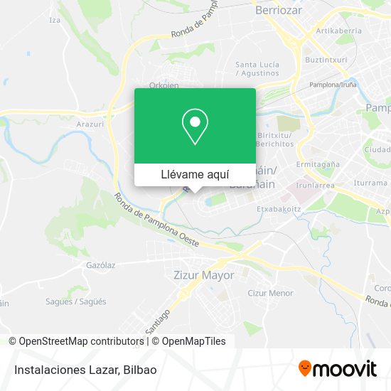 Mapa Instalaciones Lazar