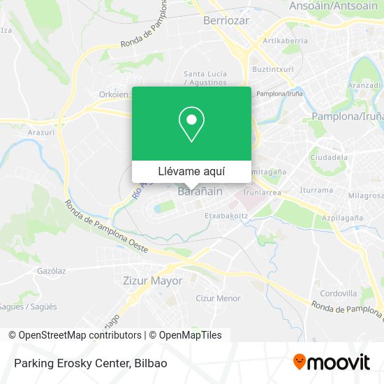 Mapa Parking Erosky Center