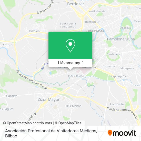 Mapa Asociación Profesional de Visitadores Medicos