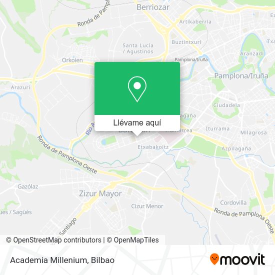 Mapa Academia Millenium