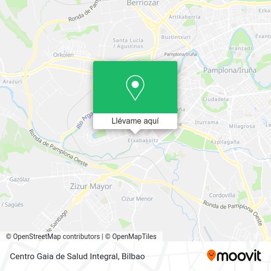 Mapa Centro Gaia de Salud Integral