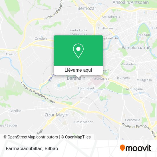 Mapa Farmaciacubillas