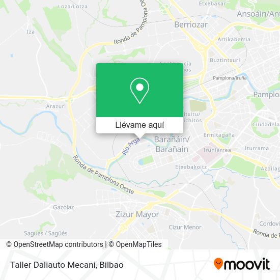 Mapa Taller Daliauto Mecani