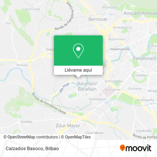 Mapa Calzados Basoco