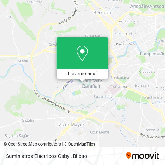 Mapa Suministros Eléctricos Gabyl