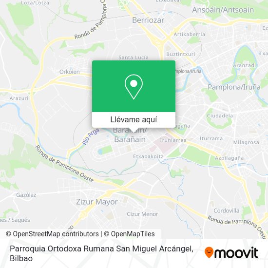 Mapa Parroquia Ortodoxa Rumana San Miguel Arcángel