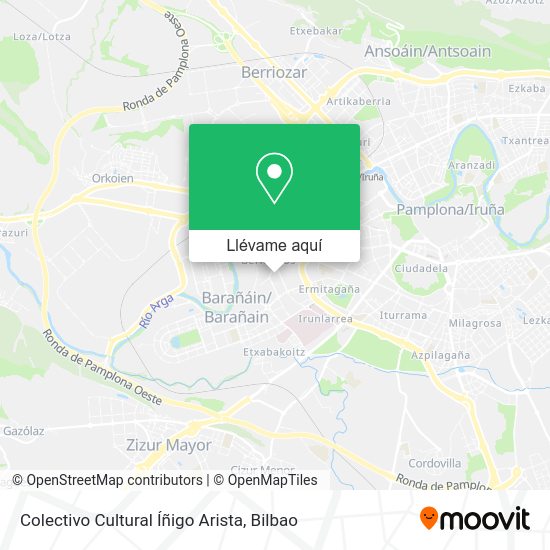 Mapa Colectivo Cultural Íñigo Arista