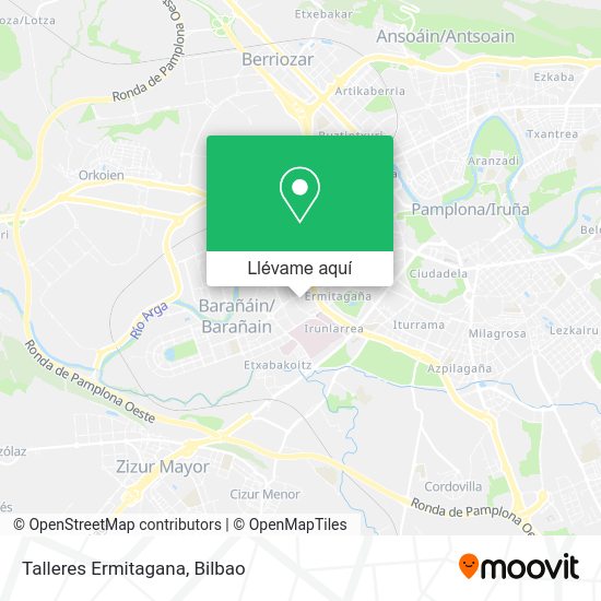 Mapa Talleres Ermitagana