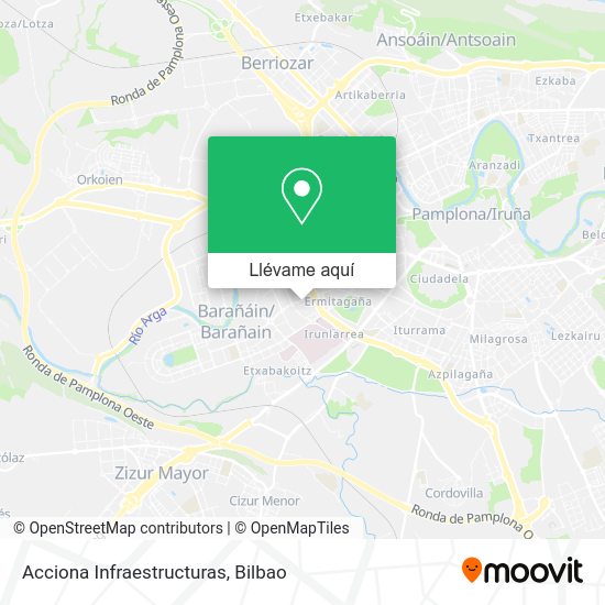 Mapa Acciona Infraestructuras