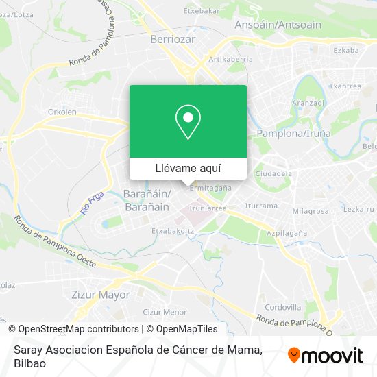 Mapa Saray Asociacion Española de Cáncer de Mama