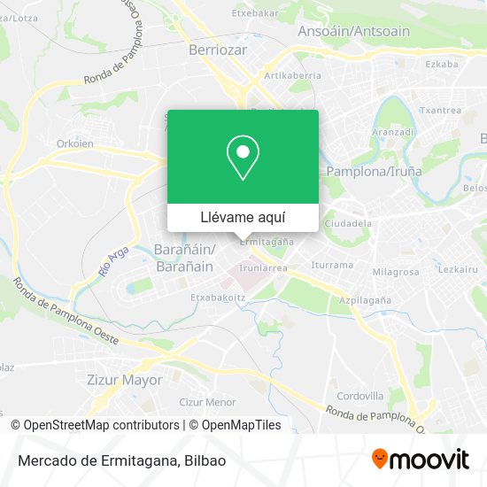 Mapa Mercado de Ermitagana
