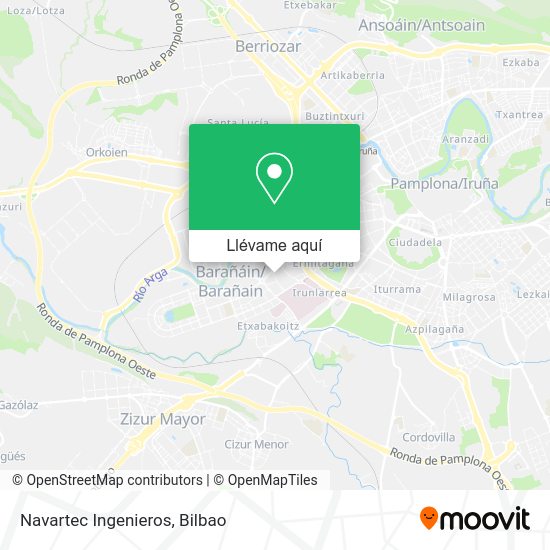 Mapa Navartec Ingenieros