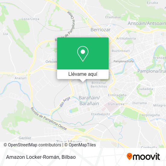 Mapa Amazon Locker-Román