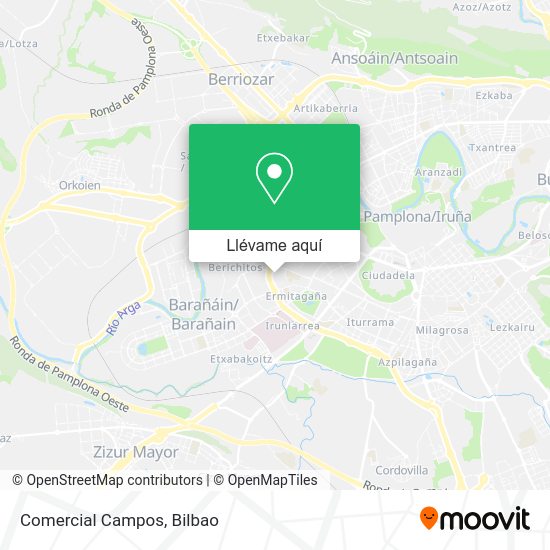 Mapa Comercial Campos