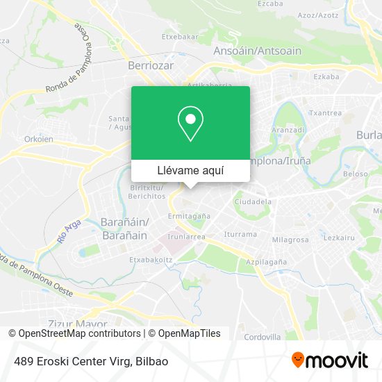 Mapa 489 Eroski Center Virg